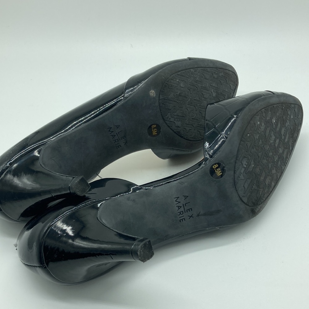 Alex Marie Black Heels size 8.5 - Picture 6 of 9
